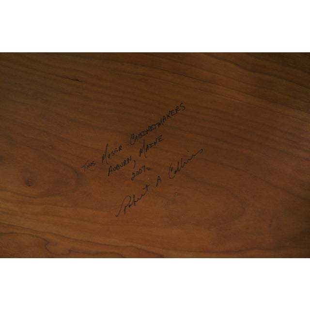 Wood Thomas Moser Windward Cherry Scandinavian Modern Rectangular Coffee Cocktail Table For Sale - Image 7 of 12