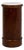 19th Century France Empire Brown Wood Pedestal For Sale