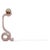 Onice Rosa Marble Stone Lucerna Lamp by Esther Knopfler For Sale - Image 17 of 17