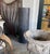Custom Belgian Bluestone Cylindrical Column/Pedestal For Sale In San Francisco - Image 6 of 6