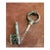 1950s European Bronze Key Corkscrew Wine Bottle Opener In Vino Worms Germany Veritas stamped 5.5 T x 2 W x .5 d Original...