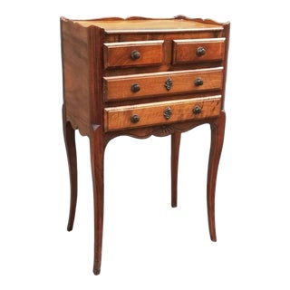 1930s French Antique Louis XV Style Nightstand For Sale