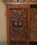 Late 19th Century Carved 1880 Antique Victorian English Oak Revolving Bookcase Book Table For Sale - Image 5 of 17
