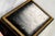 1960s Nice Mid Century Vintage Italian Black Leather Gold Border Jewelry Trinket Box For Sale - Image 5 of 18