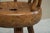 Provincial Sculptural 3-Legged Vernacular Chair in Oak, France, 1900s For Sale - Image 13 of 14