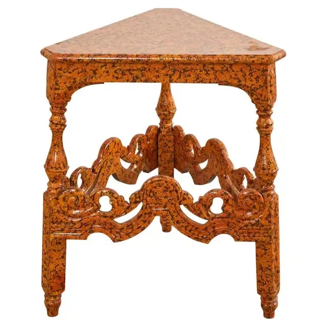 English Victorian Cricket Table Spreckled by Ira Yeager For Sale - Image 13 of 13