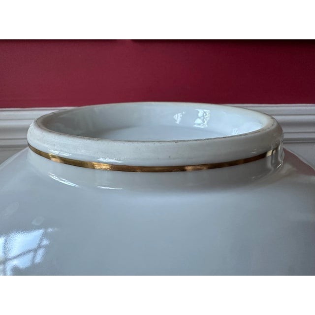 Large Scale Vintage Hand Painted Imari Bowl For Sale - Image 10 of 12