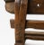 Brown Antique Primitive Handcrafted Folding Wooden Bible Stand — 19th Century For Sale - Image 8 of 12