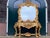 1970s Italian Baroque Gilt Beech Pink Marble Console & Mirror – 2 Pc For Sale - Image 18 of 18