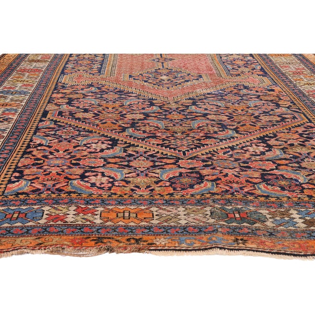 Late 19th Century Persian Malayer Rug, 07'02 X 18'11 For Sale - Image 4 of 10