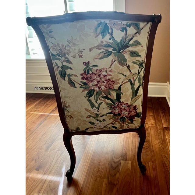 Round Glass Top Dining Table & 8 Chairs, Set of 9 For Sale - Image 9 of 11