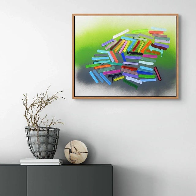 Acrylic on Montval paper Edition: Unique, Unframed. Martina Nehrling is an American abstract artist whose dynamic and...