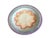 A great vintage lot of 3 MacKenzie Childs Madison hand painted pottery round dinner charger plates. Please see pictures...