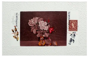 Bogdan Pikulicki, Roses, Print and Collage on Paper, 2018