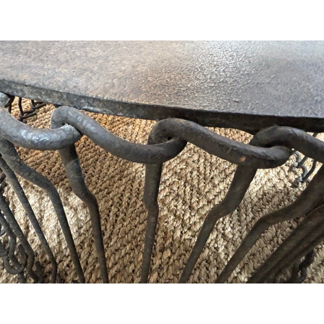 Metal Formations Link Coffee Table For Sale - Image 7 of 12