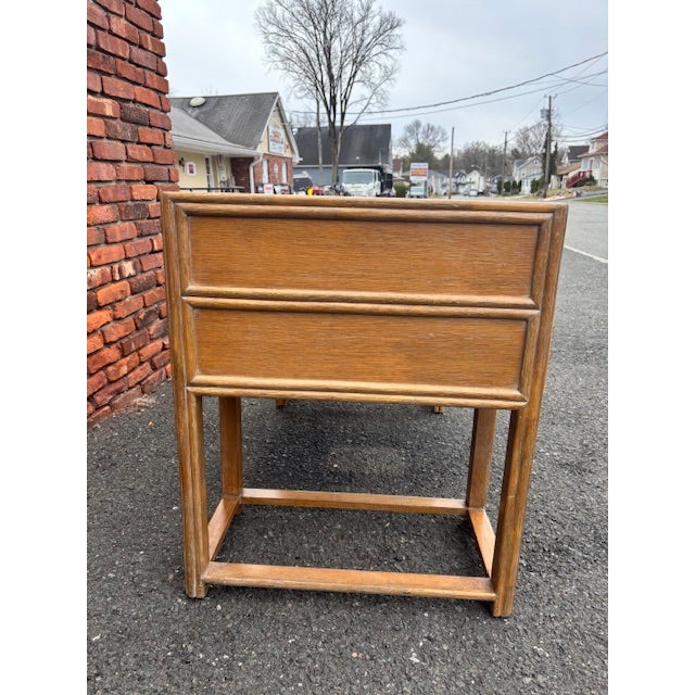 1960s McGuire Oak Desk For Sale - Image 15 of 15