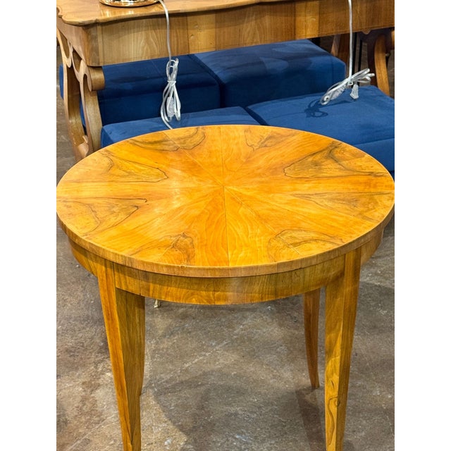 Biedermeier 19th C. German Biedermeier Walnut Table For Sale - Image 3 of 5