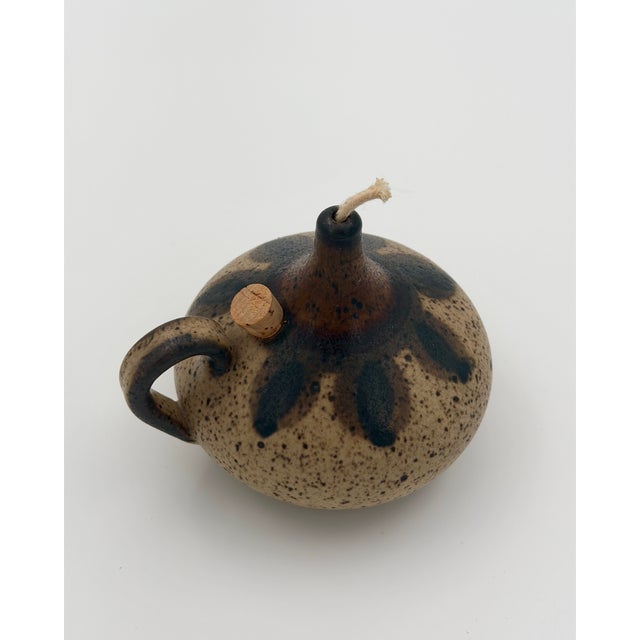 Danish Oil Lamp from Hans Nielsen Buch, in Flawless conditions. Designed 1960 to 1969 This piece has an attribution mark,...