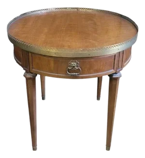 1950s Henredon Oval French Occasional Table