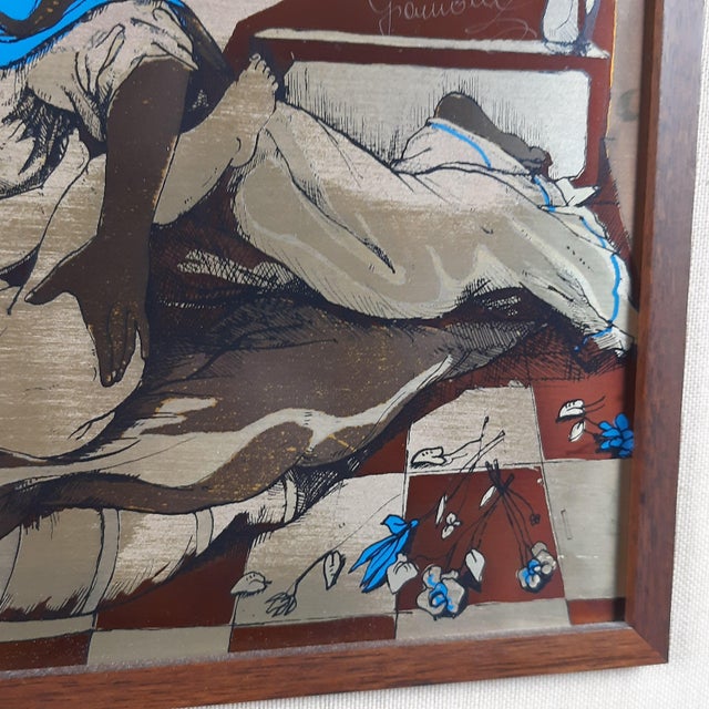 Ferdinando Giannone, Maternity, 1970s, Silkscreen Print For Sale - Image 6 of 17