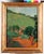 Henri Dufaux, Haitian Landscape with Figures on a Red Earth Path, Oil Painting For Sale - Image 11 of 14