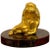 Early 20th Century French Gilt Bronze Sculpture of Seated Monkeys For Sale - Image 9 of 9