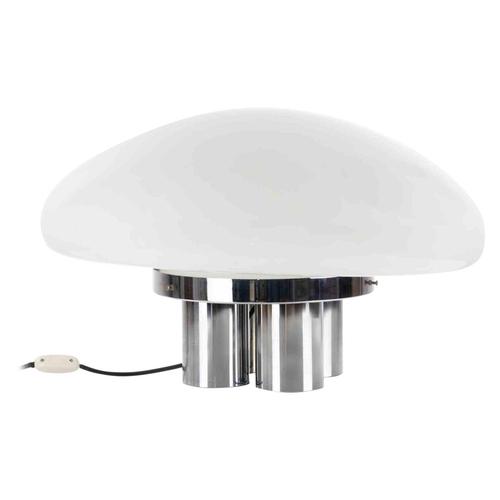 1970s Magnolia Table Lamp by Sergio Mazza for Quattrifoglio, Italy, 1971 For Sale - Image 5 of 5