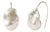 Baroque Pearl Hook Earrings, Pair For Sale
