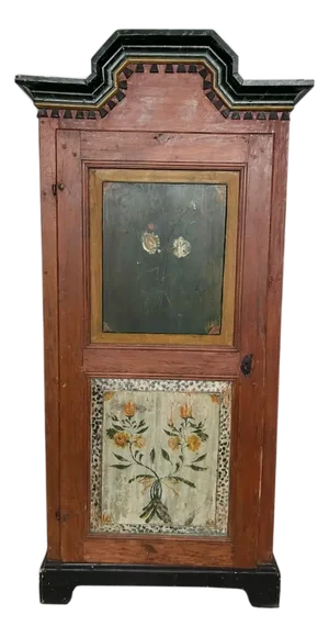 18th-19th Century Paint Decorated Swedish Cabinet