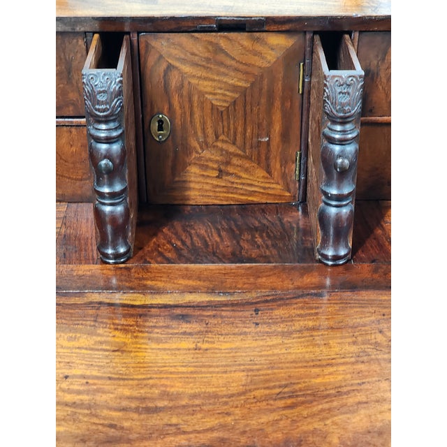 Antique 18th Century Chinese Export Padouk Bureau For Sale - Image 14 of 18