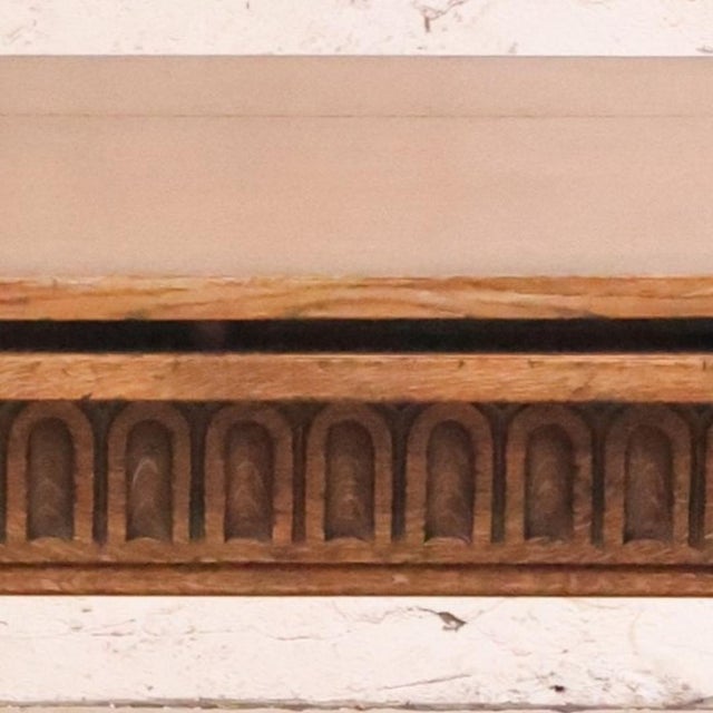 19th Century English Oak Extension Drawing Table For Sale - Image 4 of 7