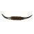 Large Late 20th Century Bull Horn Steer Longhorn Leather Wrapped and Mounted For Sale