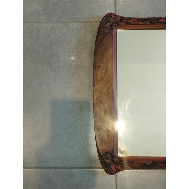 Antique Art Nouveau Mirror in the style of Camille Gauthier For Sale - Image 3 of 15