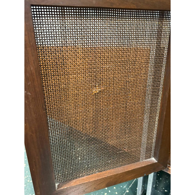 Founders Mid-Century Modern 2-Section Wall Unit With JBL L100 Century Speakers For Sale - Image 11 of 12