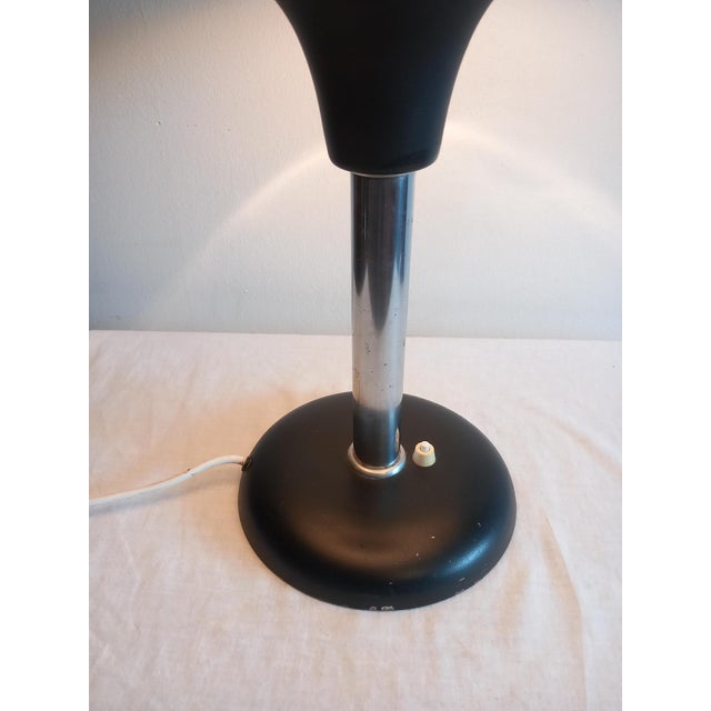Metal Table Lamp by Max Schumacher for Metallwerk Werner Schröder, Germany, 1930s For Sale - Image 7 of 13