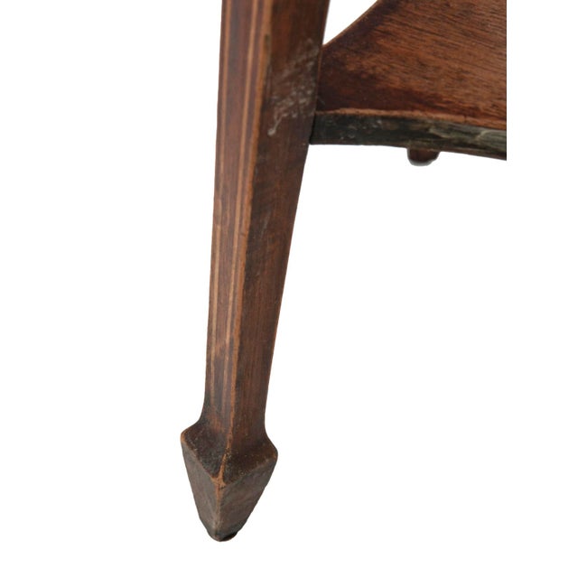 Early 20thC Hepplewhite Style Oval Tables; A Pair For Sale - Image 11 of 12