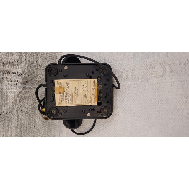 Plastic Italian Phone in Bachelite from SAF Nat Milan, 1950s For Sale - Image 7 of 8