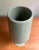1960s Modern Ceramic Vase Haeger Sage Green For Sale - Image 5 of 8