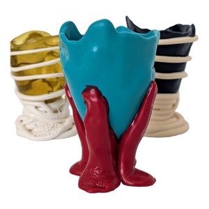 Gaetano Pesce Resin Vessels – Set of 3 Postmodern Sculpture