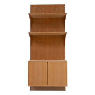 Danish Modern 1-Bay Modular Oak Wall Unit by Poul Cadovius for Cado, 1960s For Sale