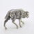 1970s Vintage Italian Genuine Silver Sheep Detailed Figurine, 1970s For Sale - Image 5 of 11