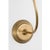 2020s Suzanne Kasler for Visual Comfort Signature Wyatt 20" Sconce in Hand-Rubbed Antique Brass with Linen Shade For Sale - Image 5 of 7
