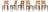 1940s French Provincial Walnut & Cane Dining Chairs, Set of 6 For Sale