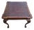 Henredon Chippendale Mahogany Burl Wood Butterfly Leaf Table Ball Claw Foot For Sale