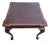 Henredon Mahogany Burl Wood Table Chippendale Butterfly Leaf Ball Claw Feet For Sale
