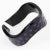1980s Missoni Black Lucite Resin Bracelet Bangle Purple and Green Dots, a pair For Sale - Image 5 of 12