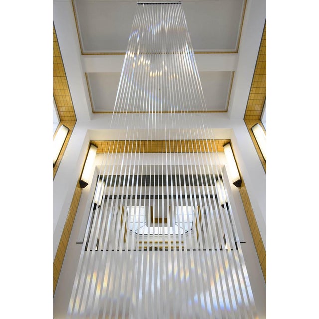 Metal Isomic Site Specific Mirror Installation by Martens & Visser For Sale - Image 7 of 9