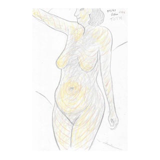 1997 Standing Female Nude by James Bone For Sale