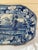 Enoch Wood & Sons Incredibly Rare Antique 19th Century Blue & White Enoch Wood Transfer-Printed Landscape Platter “Kenmount Dumfriesshire” Scotland Circa 1820’s For Sale - Image 4 of 12