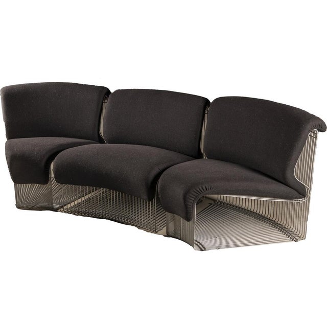 Black Pantonova Sofa by Verner Panton, 1960s For Sale - Image 10 of 14
